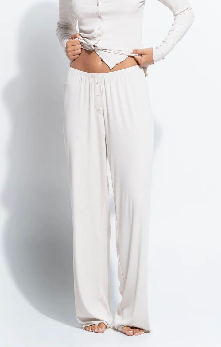 Ginia pajama pants Bone Rib / S Ginia Dream Pant