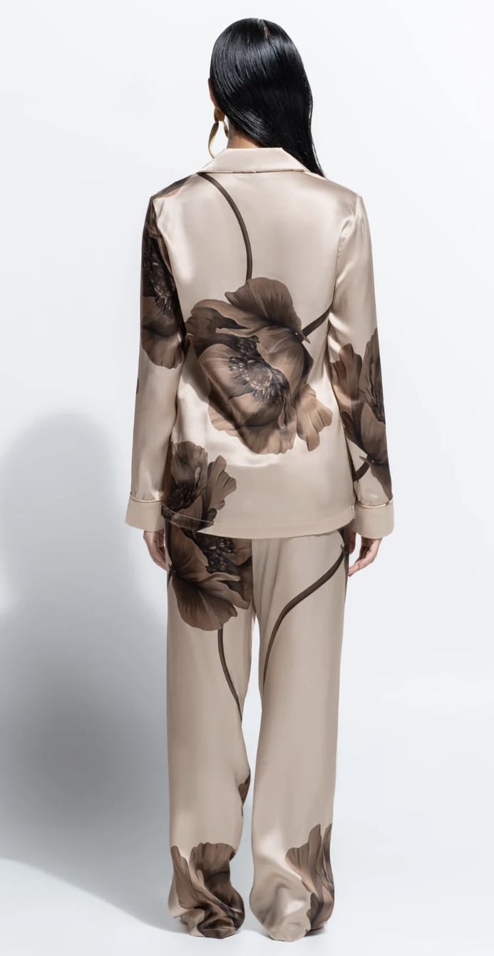 Ginia Fine Finishes Silk Pajamas - Art of Intimates