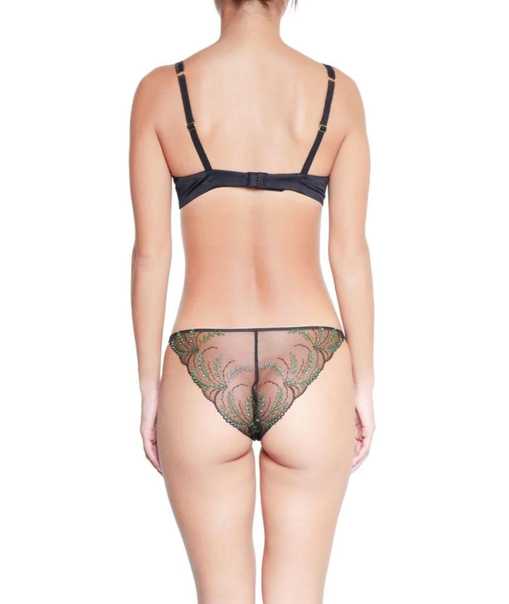 Huit brief Huit Celeste Swiss Embroidered Bikini