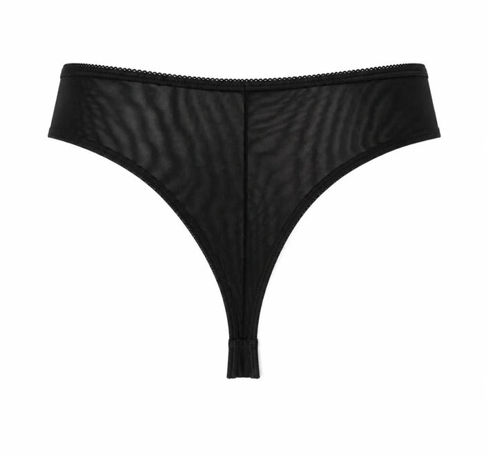 Huit thong Huit Celeste Swiss Embroidered Tanga