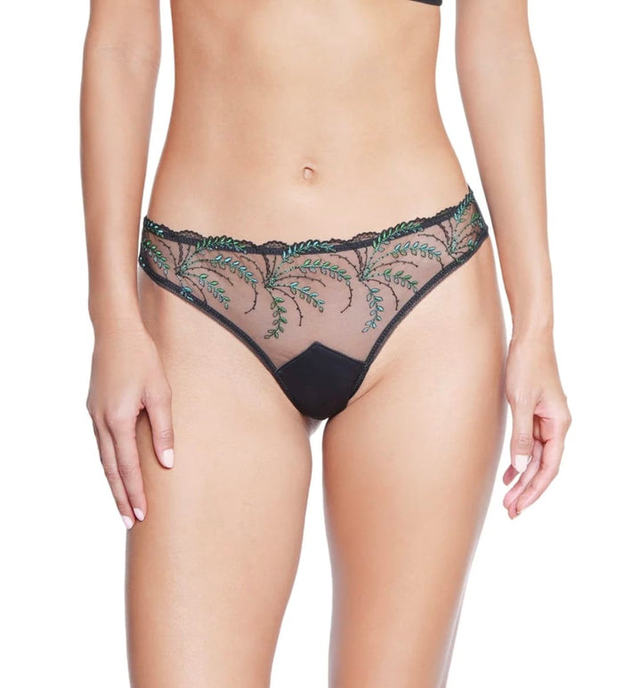 Huit thong Huit Celeste Swiss Embroidered Tanga