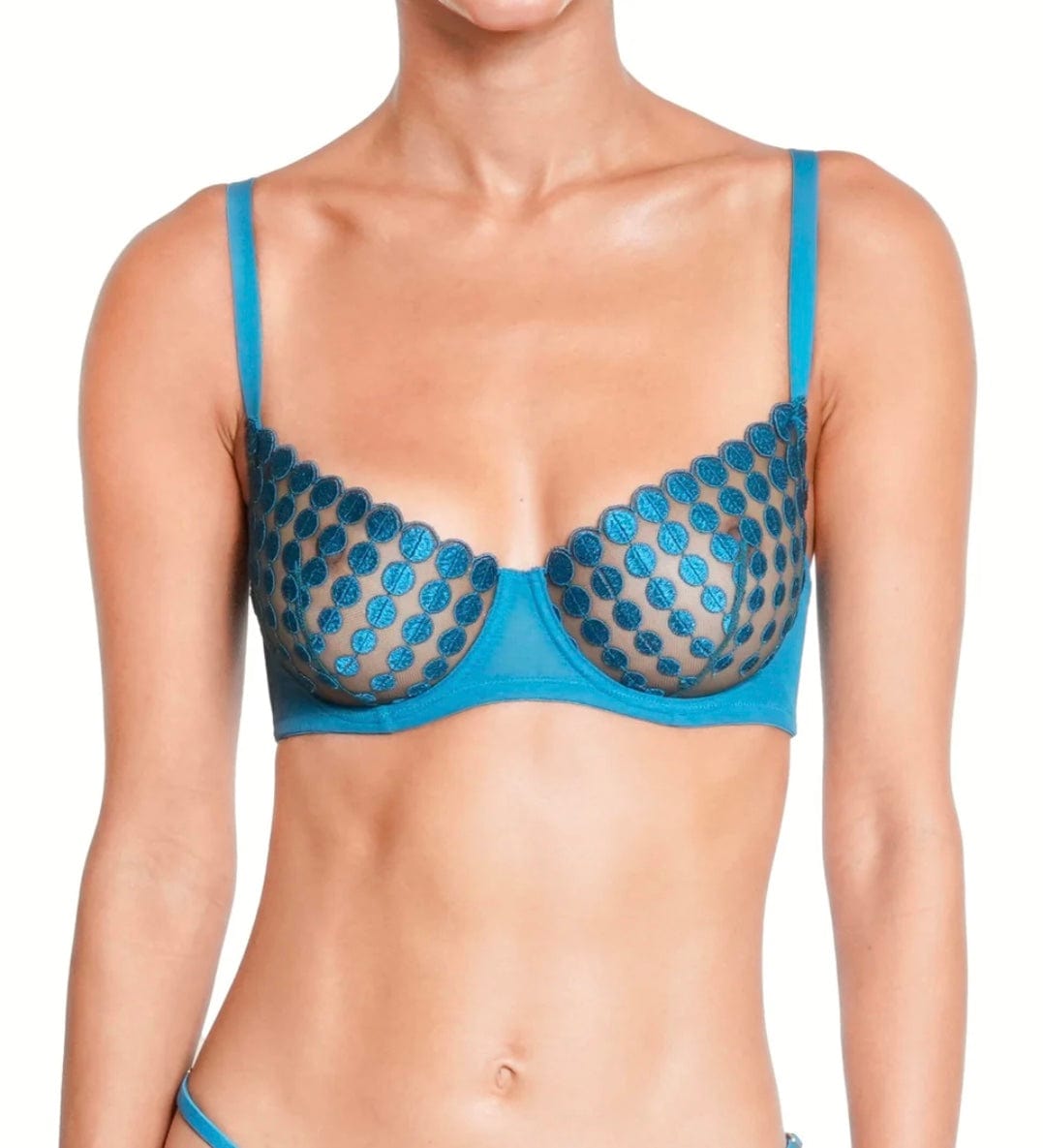 Huit underwire bra Huit Deco Dots Balconette Underwire Bra