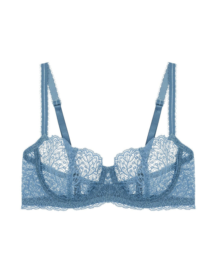 Journelle underwire bras Parisian Blue / 36B Journelle Allegra Balconette Bra