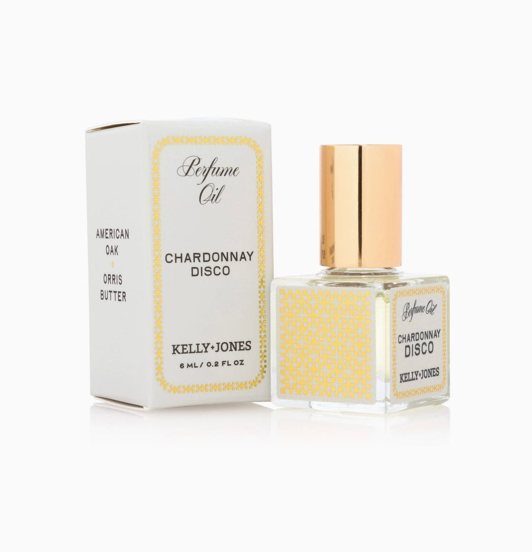 Kelly + Jones Fragrance Oil 0.2 fl. oz./ 6 ml. Kelly + Jones Chardonnay Disco Perfume Oil Roll-On