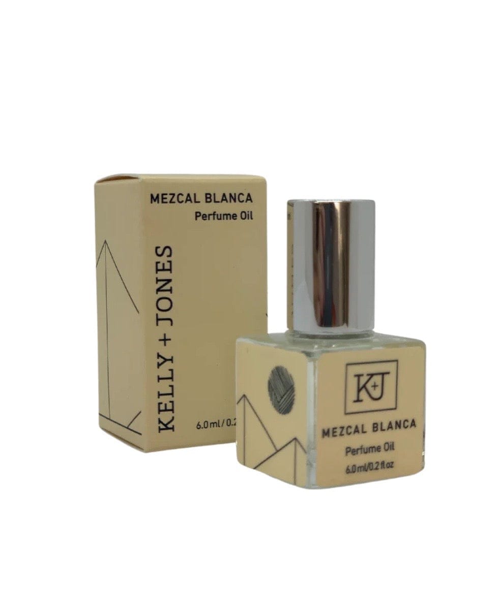 Kelly + Jones Fragrance Oil 0.2 fl. oz./ 6 ml. Kelly + Jones Mezcal Blanca Perfume Oil Roll-On