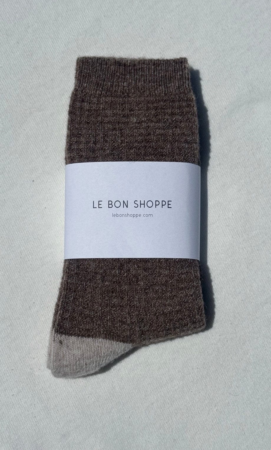 Le Bon Shoppe Socks Le Bon Shoppe Wool Waffled Socks