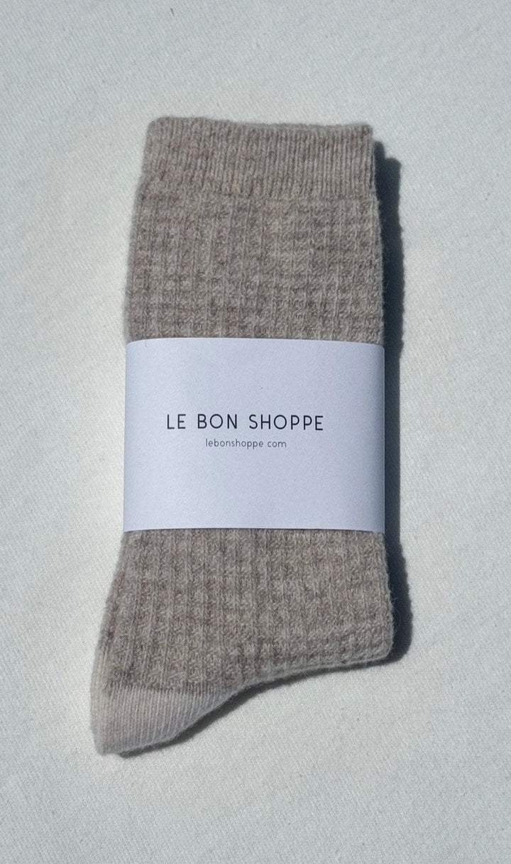 Le Bon Shoppe Socks Le Bon Shoppe Wool Waffled Socks