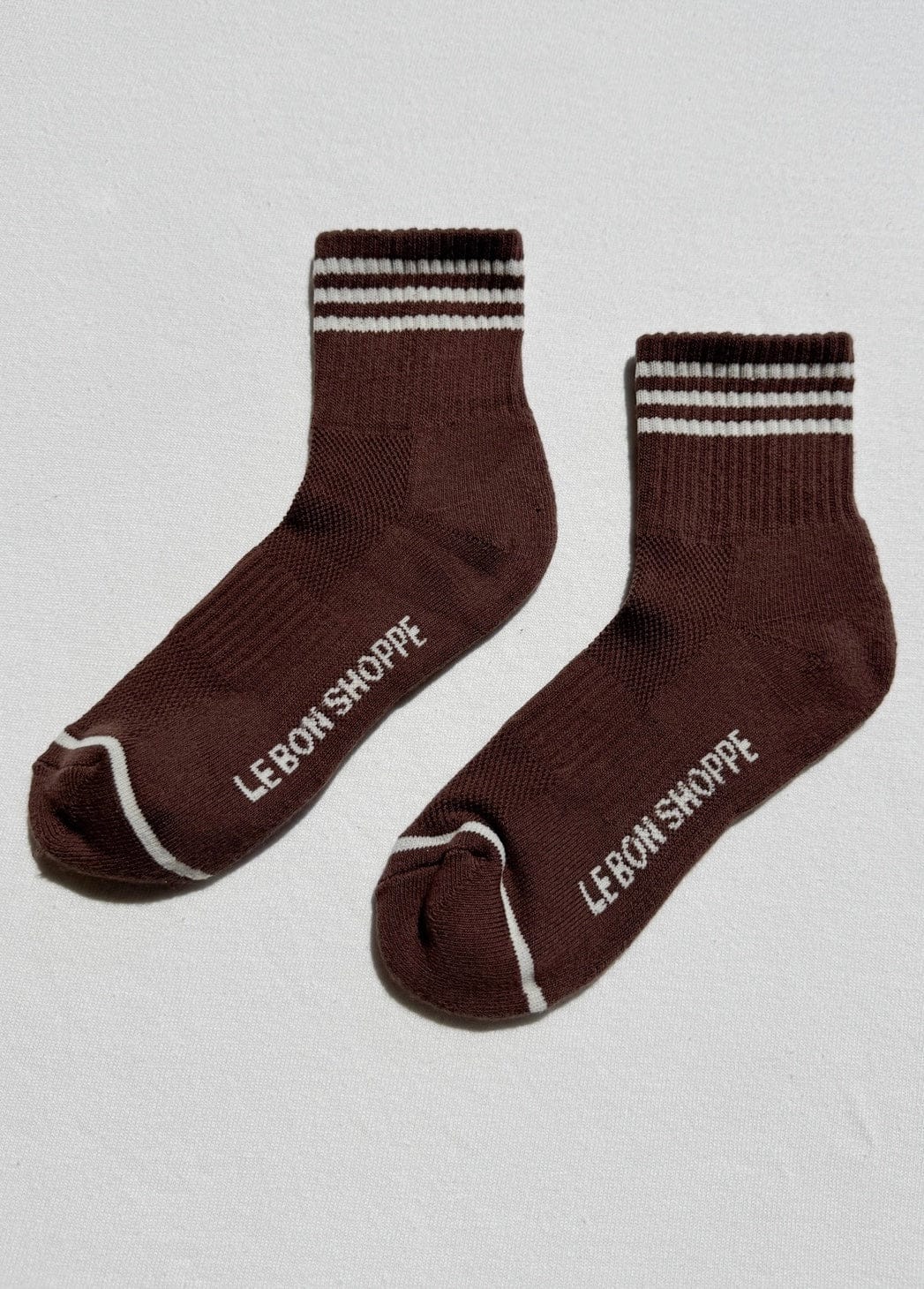 Le Bon Shoppe Socks Mahogany / One Size (Women's US Size 6-10) Le Bon Shoppe Girlfriend Socks