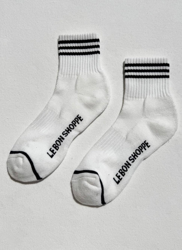 Le Bon Shoppe Socks White / One Size (Women&