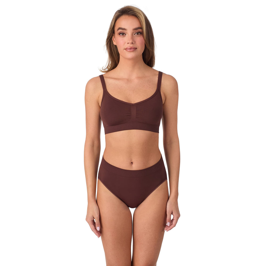Le Mystère bralette Deep Mahogany / S Le Mystere Seamless Comfort Bralette