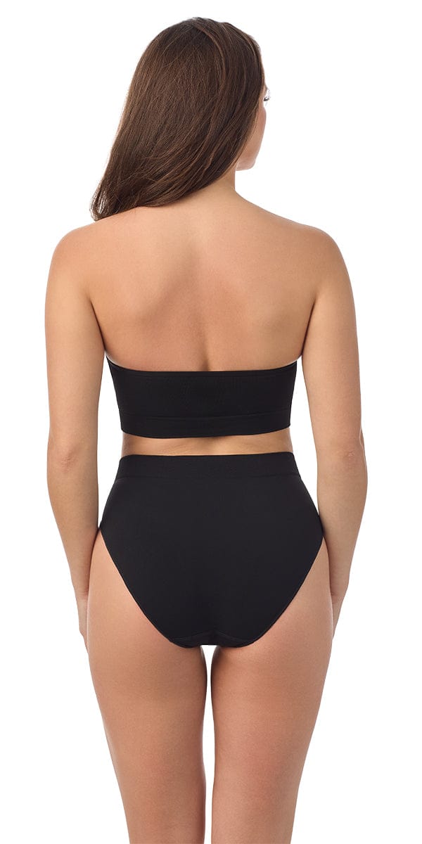 Le Mystère strapless bra Le Mystere Seamless Comfort Wireless Bandeau