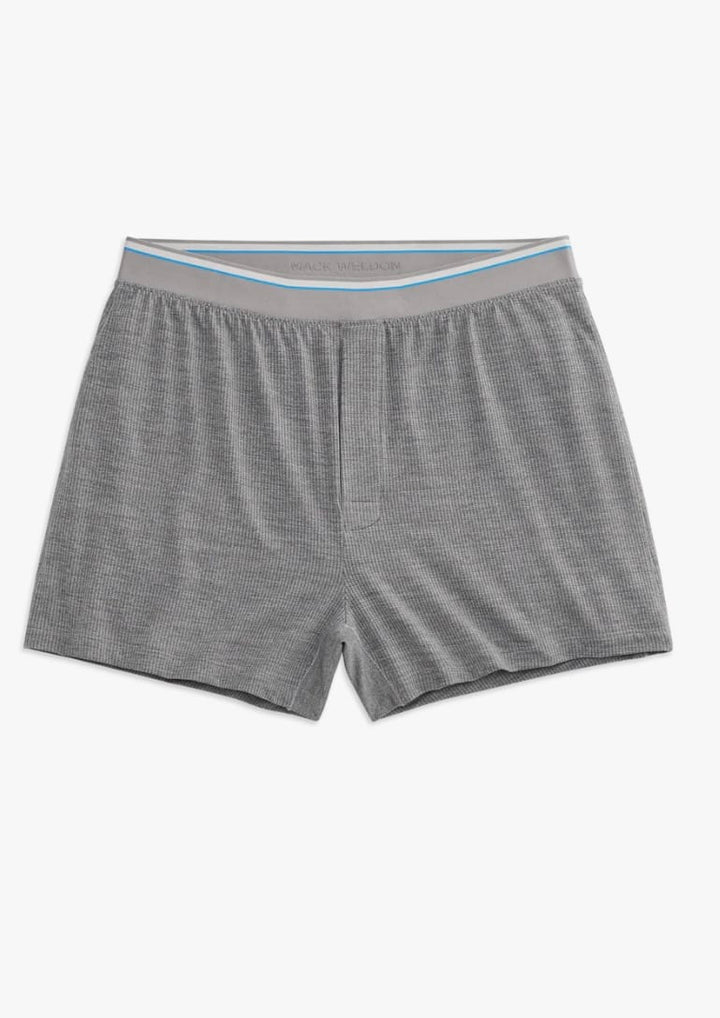 Mack Weldon boxer shorts Grey Heather / M Mack Weldon AirKNITx Knit Boxer