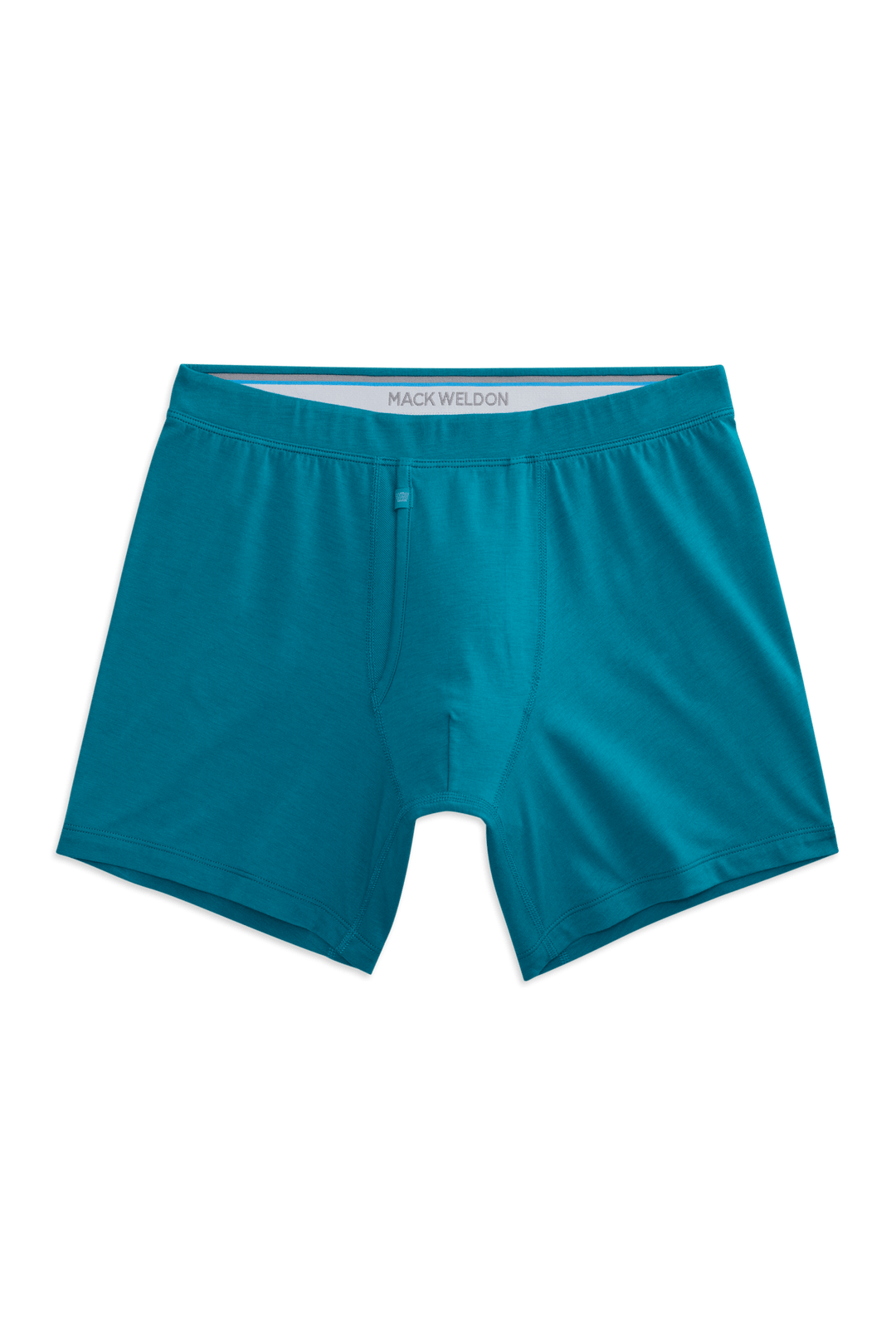 Mack Weldon mens underwear Crystal Teal / M Mack Weldon Silver Boxer Brief