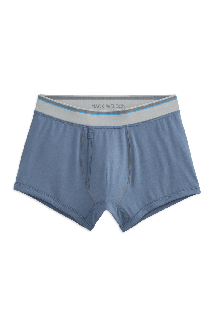 Mack Weldon mens underwear Ice Storm / S Mack Weldon 18-Hour Jersey Trunk