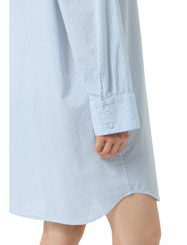 Mey sleepshirt Mey Cotton Stripes Sleepshirt- Long Sleeve