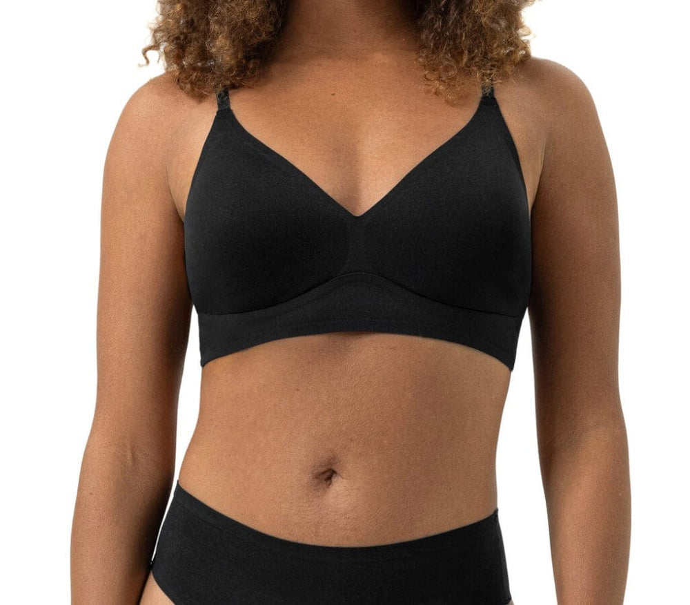 Mey wireless bra Black / S Mey Series Invisible Wireless Triangle Bra