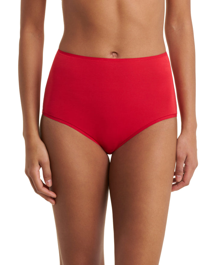 Natori brief Natori Bliss Bare Pima Cotton High Waist Brief