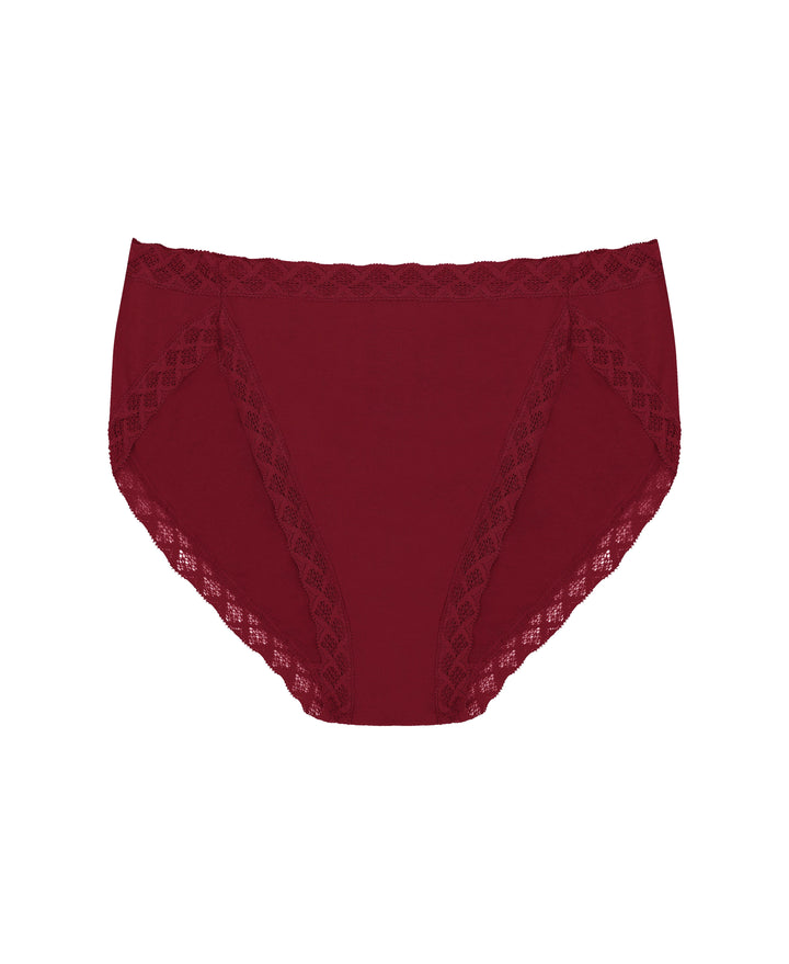 Natori briefs Dark Red / S Natori Bliss French Cut Brief
