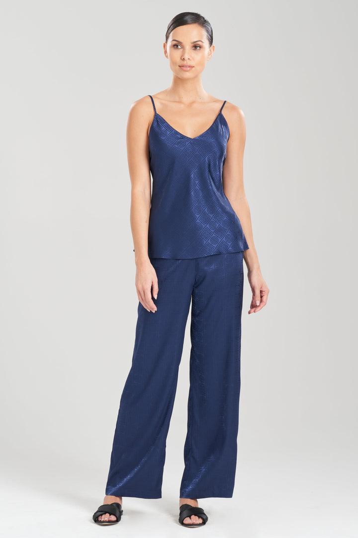 Natori Pajamas Navy / XS Natori Infinity Jacquard Cami PJ