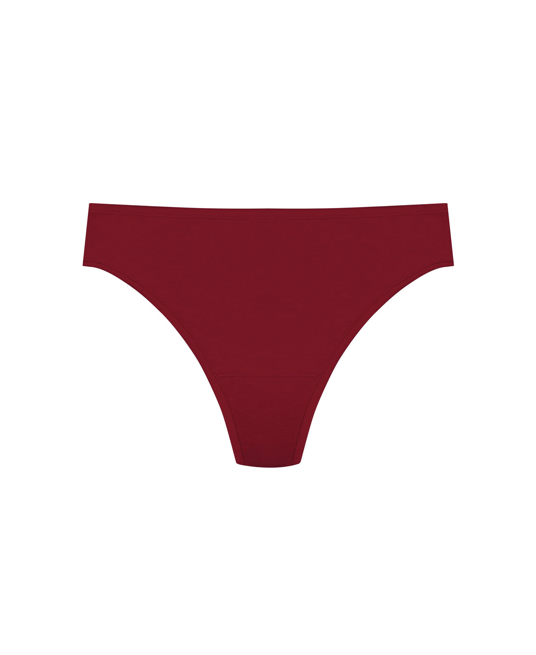 Natori thong Dark Red / S Natori Bliss Bare Cotton Thong
