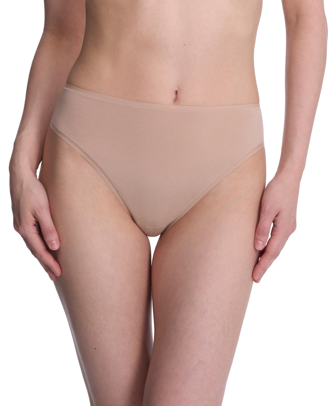 Natori Underwear Natori Bliss Bare Cotton High Cut Brief