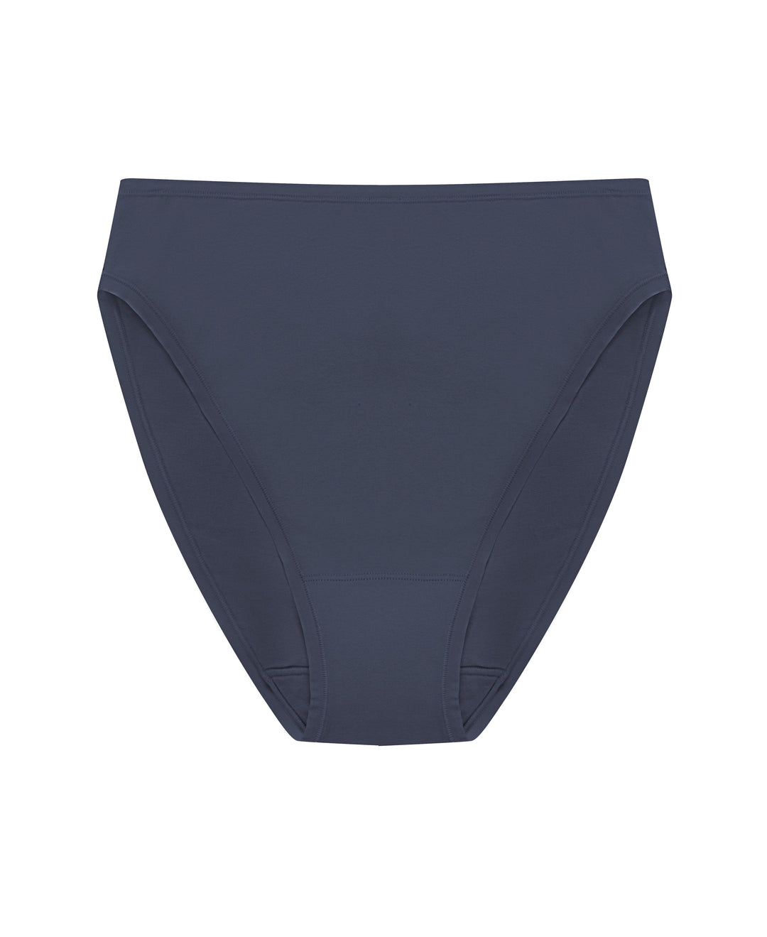 Natori Underwear Vintage Navy / S Natori Bliss Bare Cotton High Cut Brief