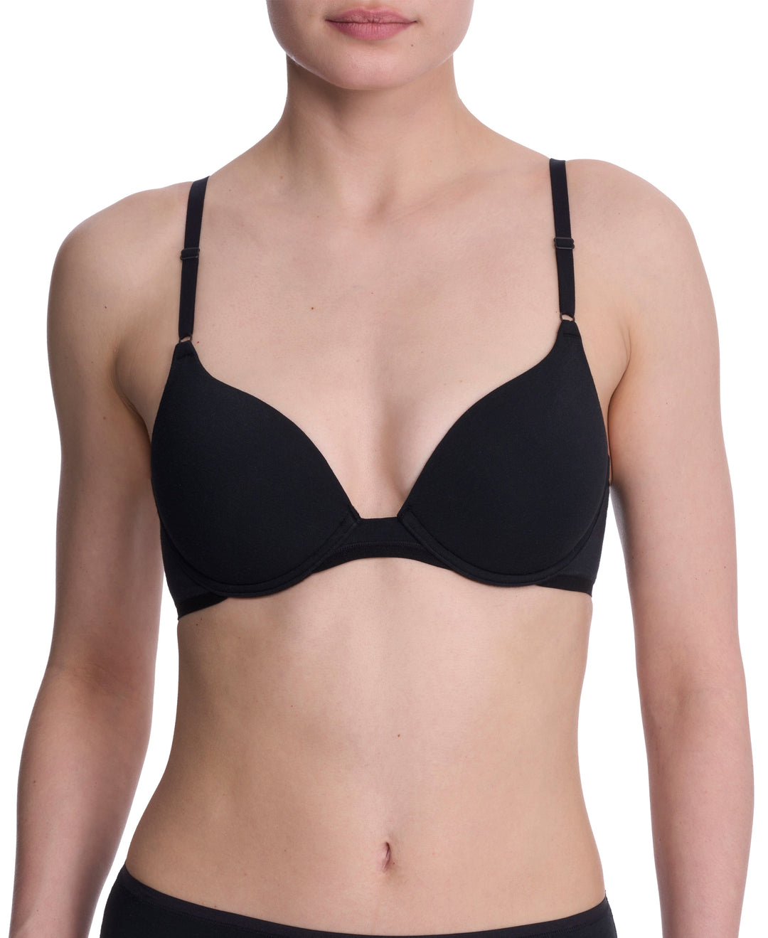 Natori underwire bra Black / 34B Natori Bliss Cotton Convertible T-Shirt Bra