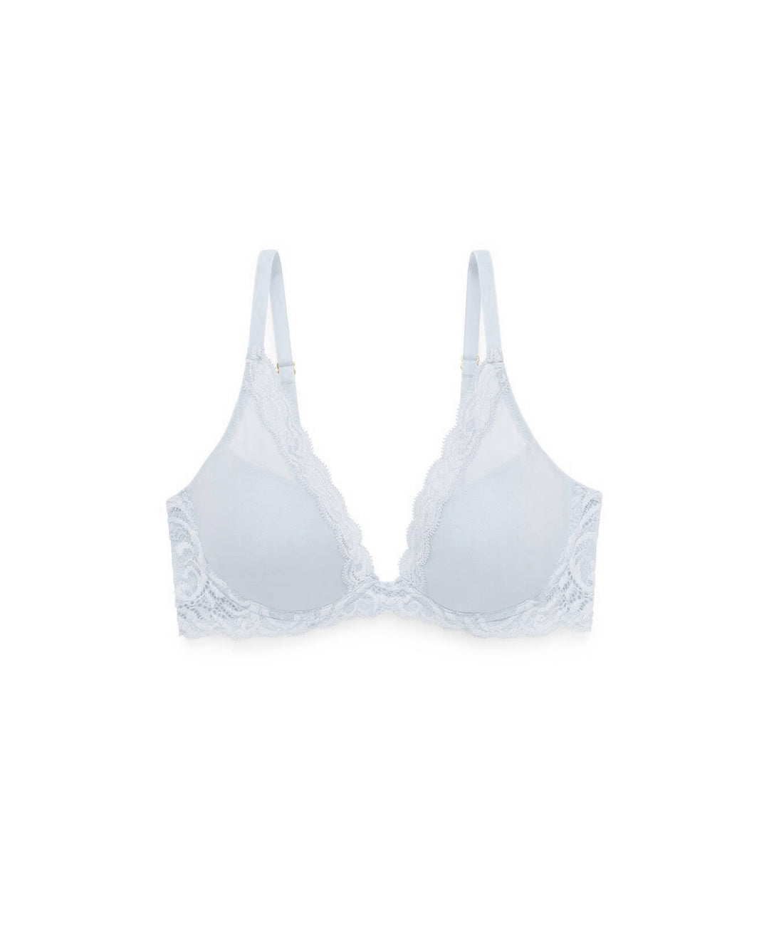 Natori underwire bra Frosted Sky / 34B Natori Feathers Plunge Underwire Bra