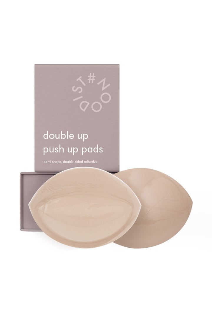 NOOD adhesive bra pads Buff / A/B NOOD Double Up Demi Push Up Pads