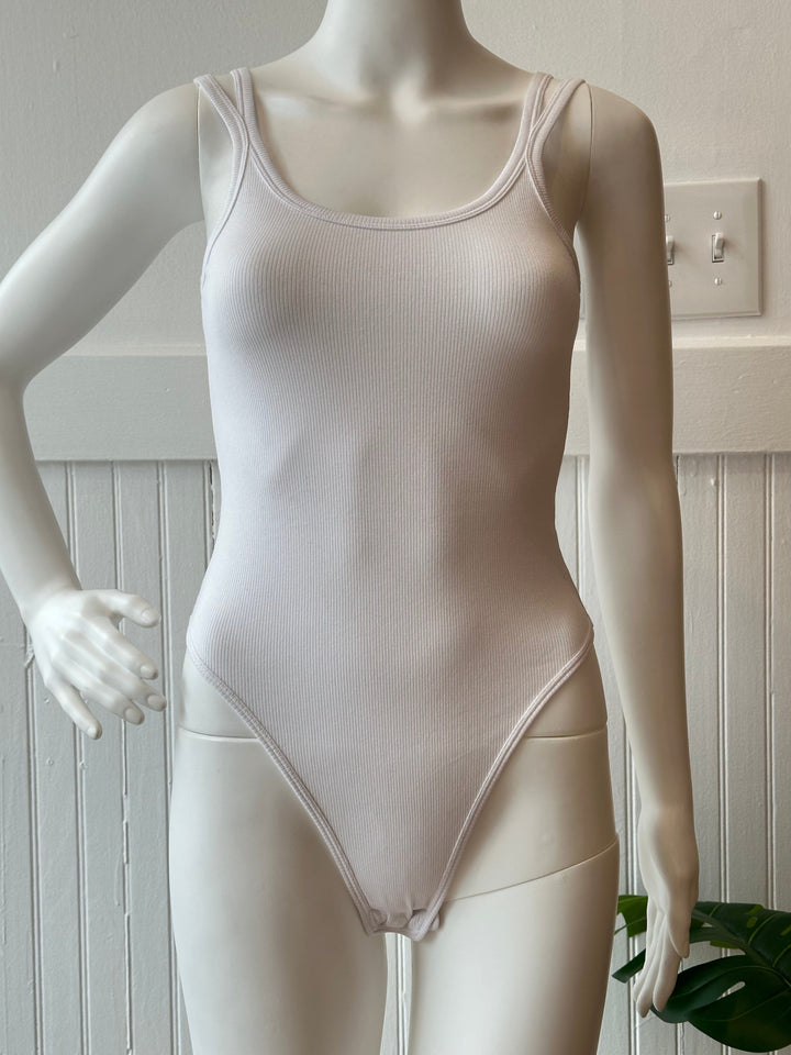 Nudea bodysuit White / S Nudea Organic Cotton Scoopneck Bodysuit