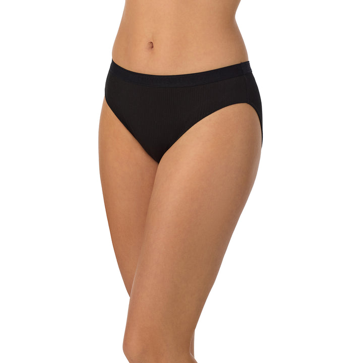 On Gossamer Brief Black / S On Gossamer Cabana Cotton Rib Bikini