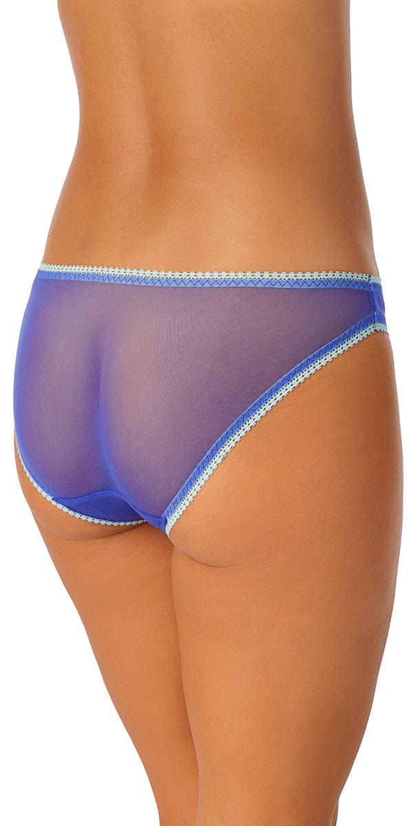 On Gossamer Briefs On Gossamer Mesh Hip Bikini