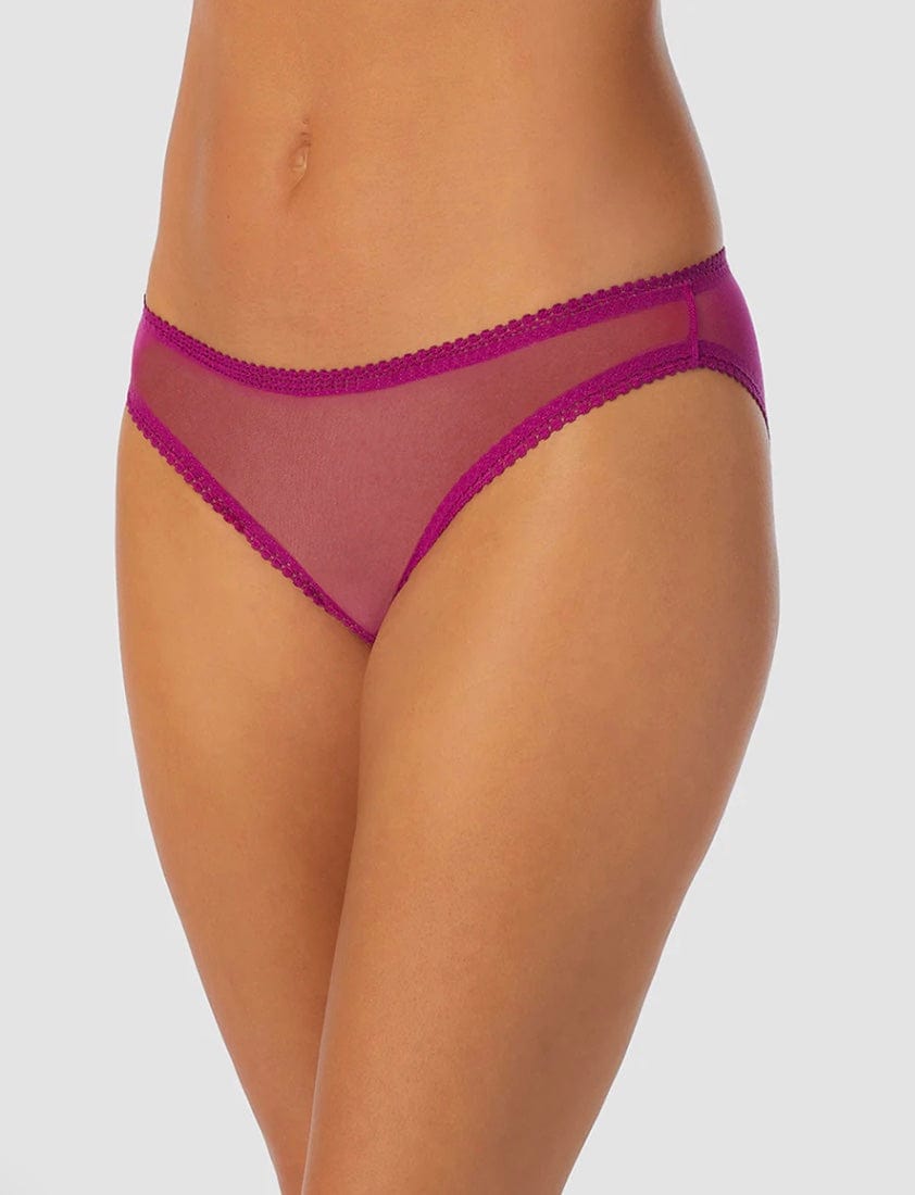 On Gossamer Briefs Purple Wine / S On Gossamer Mesh Hip Bikini