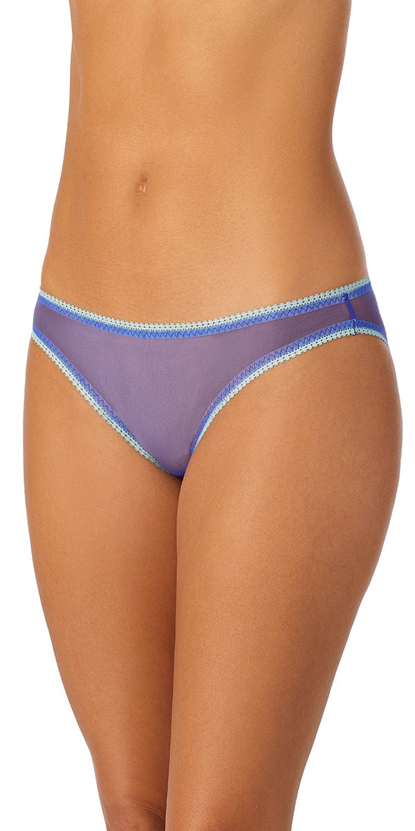 On Gossamer Briefs Royal Blue / L On Gossamer Mesh Hip Bikini