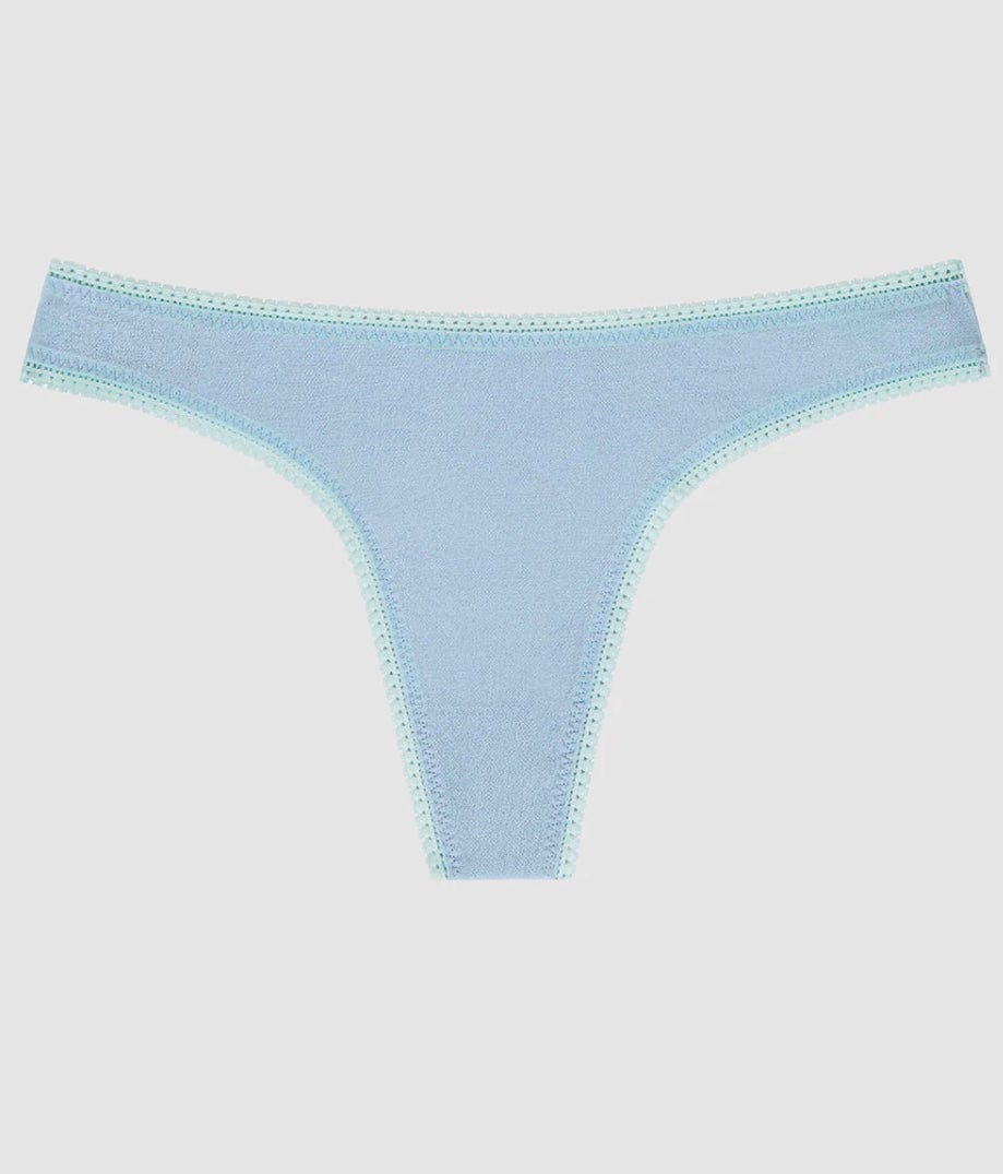 On Gossamer thong Blue Skies / S/M On Gossamer Mesh Hip G Thong