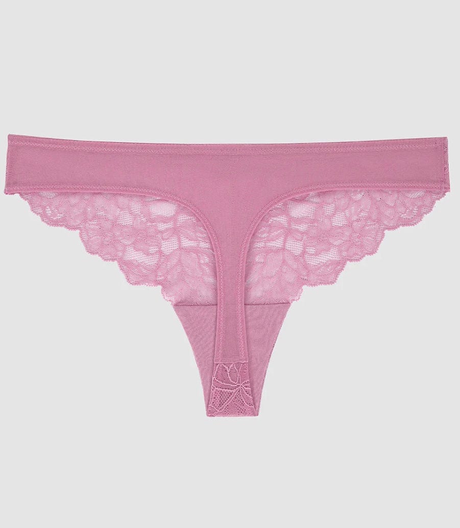 On Gossamer thong On Gossamer Luxe Lace Thong