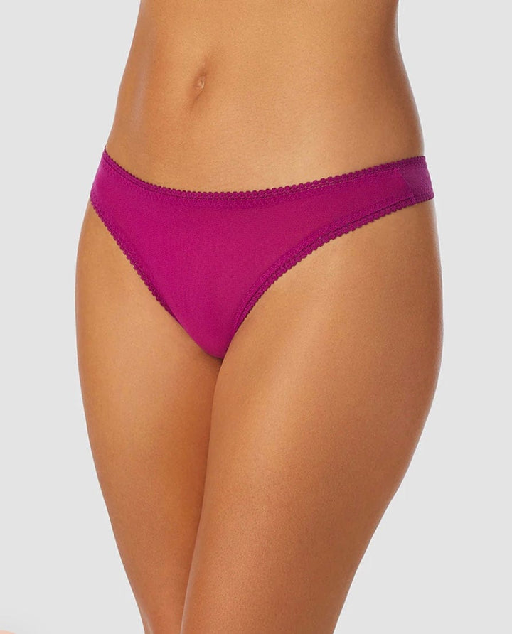 On Gossamer thong Purple Wine / S/M On Gossamer Mesh Hip G Thong