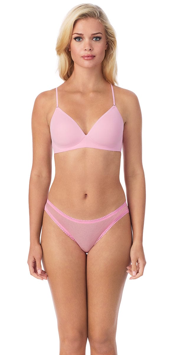 On Gossamer wireless bra Wild Rose / 34A On Gossamer Next to Nothing Micro Wireless Bra