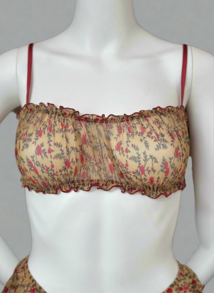 Only Hearts bralette Honey Floral / S Only Hearts Honey Lori Joey Bralette