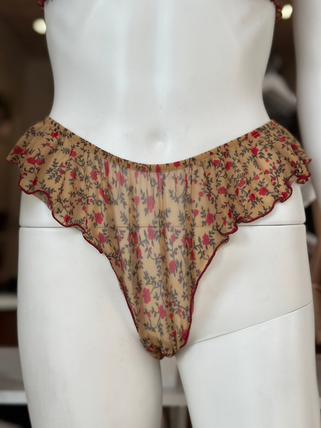 Only Hearts brief Honey Floral / XS Only Hearts Honey Lori Butterfly Brief