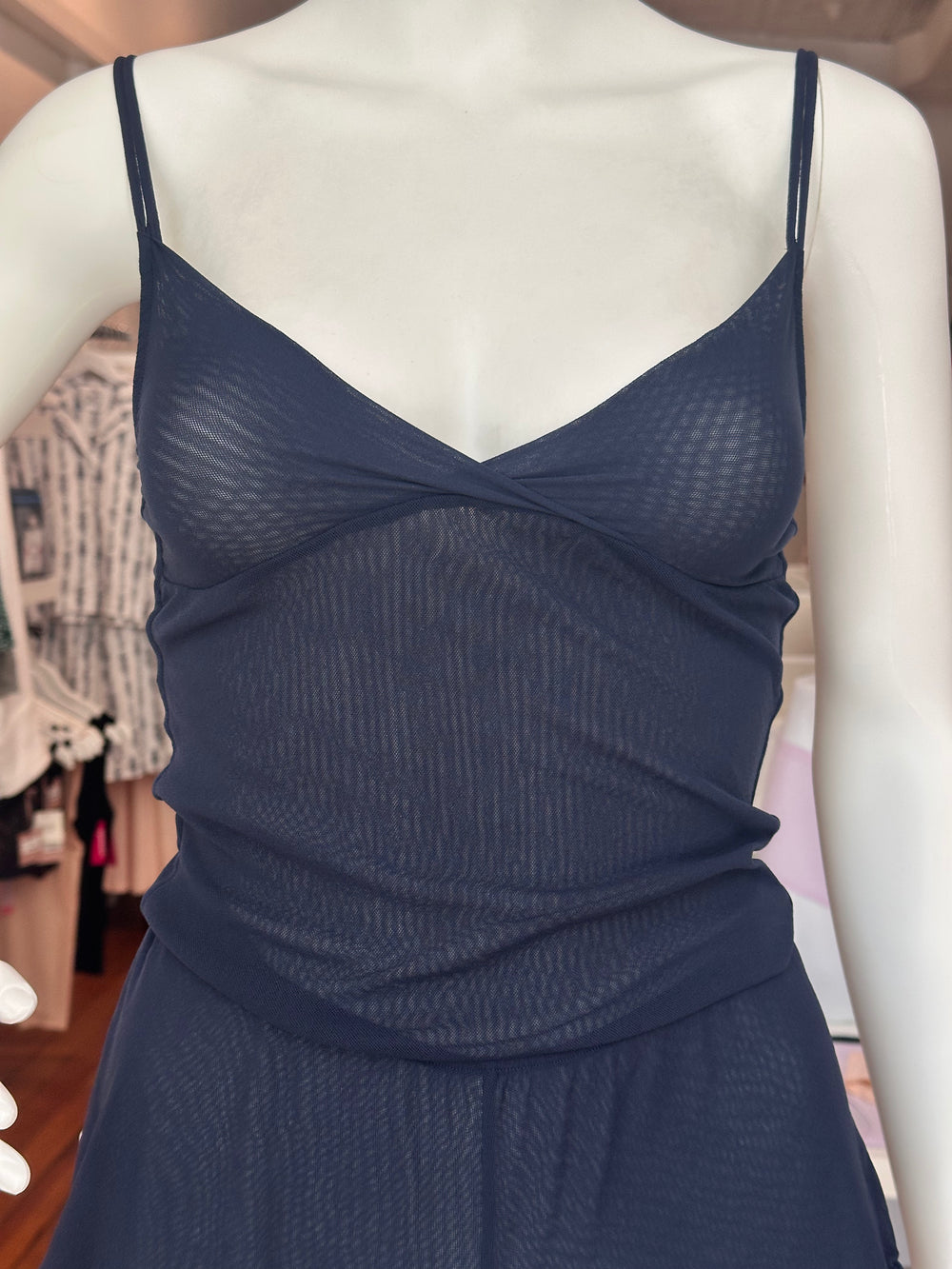 Only Hearts camisole Only Hearts Tulle Liv Cami 2 Ply - Navy Sateen