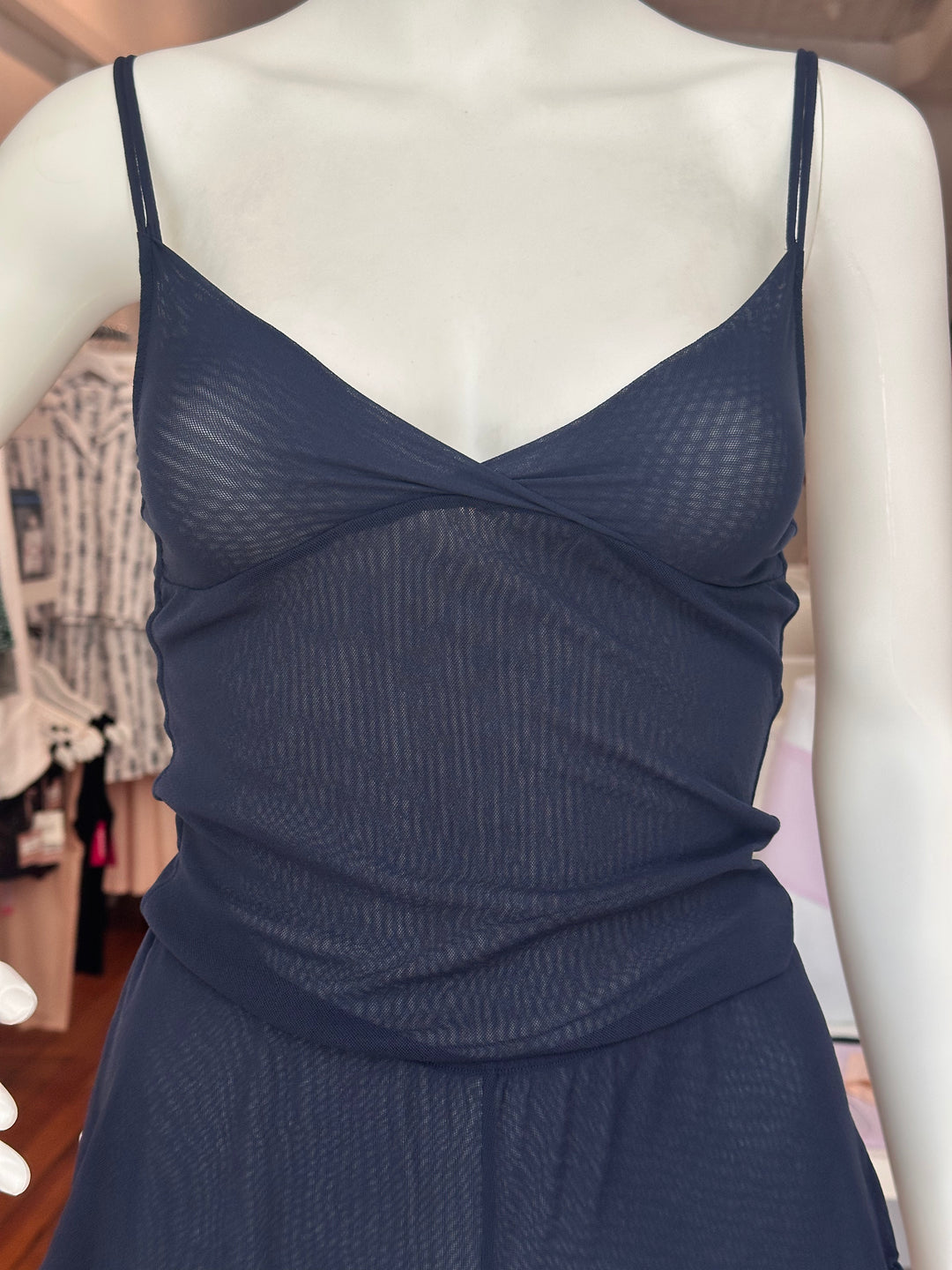 Only Hearts camisole Only Hearts Tulle Liv Cami 2 Ply - Navy Sateen