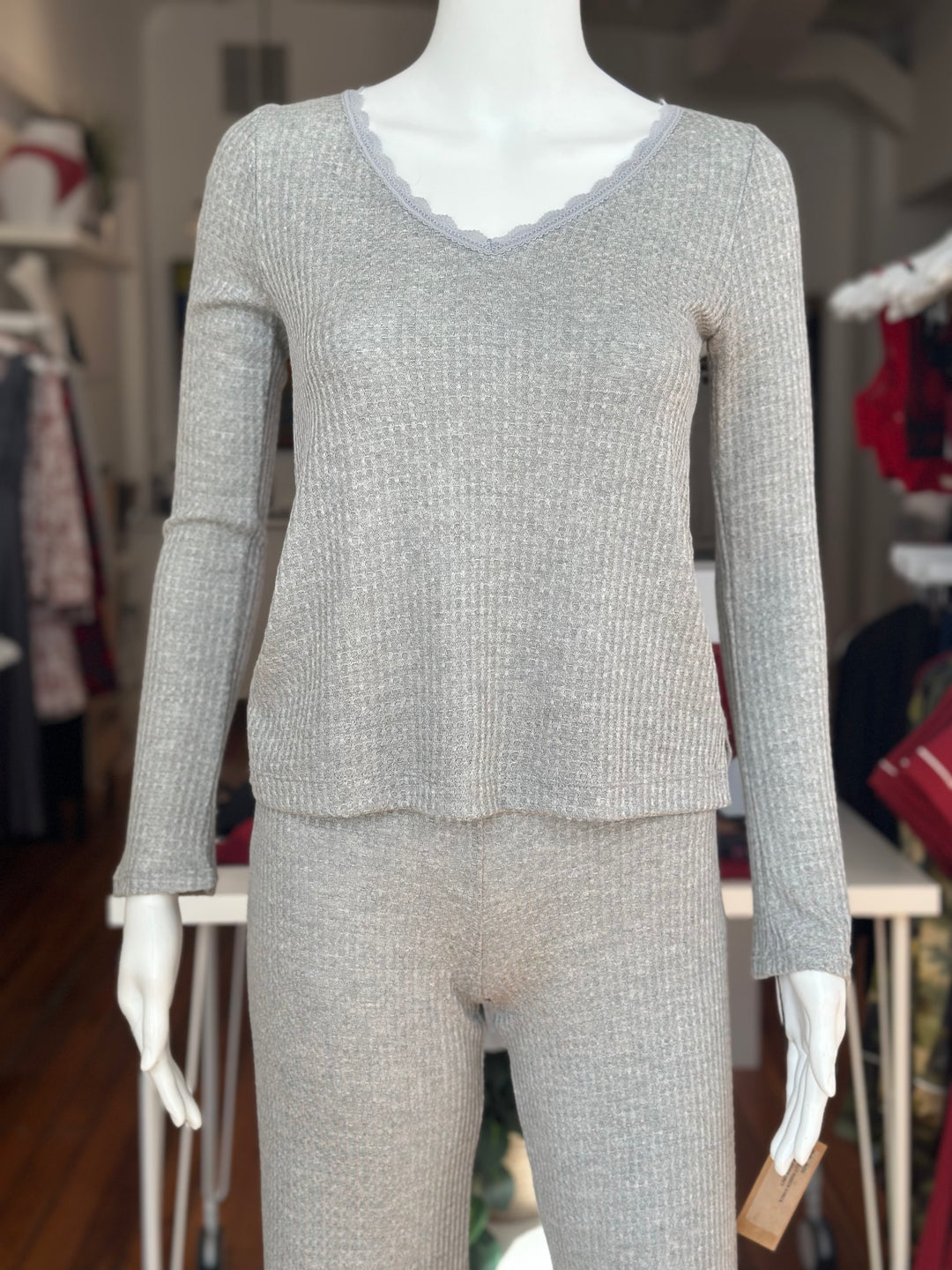 Only Hearts long sleeve top Only Hearts Willy Parker V-Neck Shirt