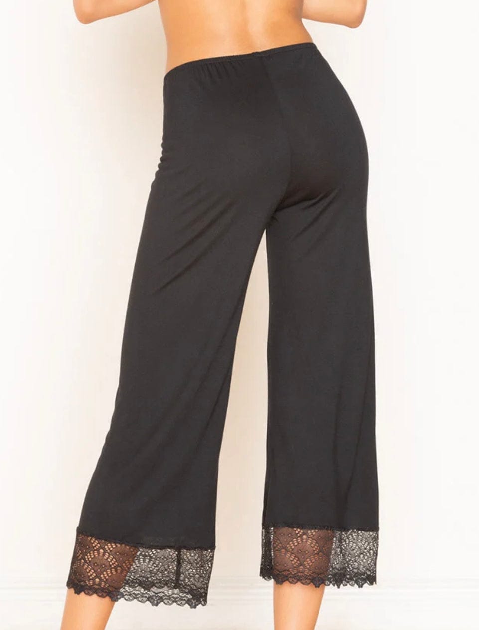 Only Hearts pajama bottom Only Hearts Venice Crop Pant with Lace