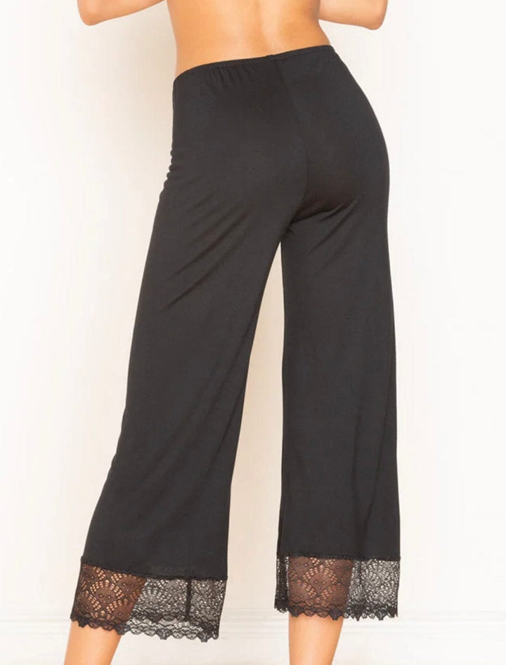 Only Hearts pajama bottom Only Hearts Venice Crop Pant with Lace