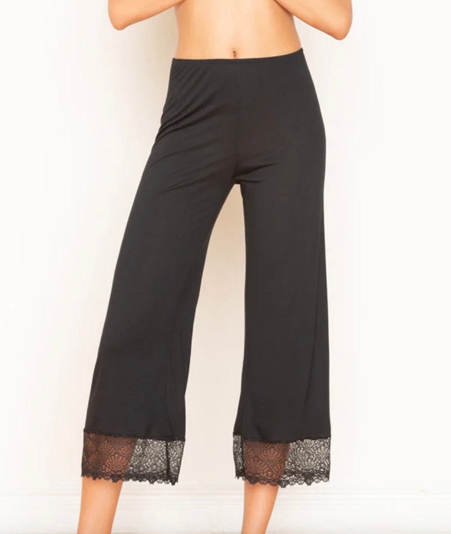 Only Hearts pajama bottom Only Hearts Venice Crop Pant with Lace
