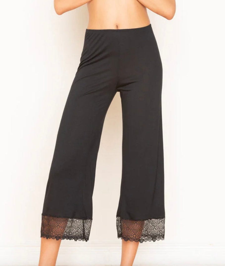 Only Hearts pajama bottom Only Hearts Venice Crop Pant with Lace