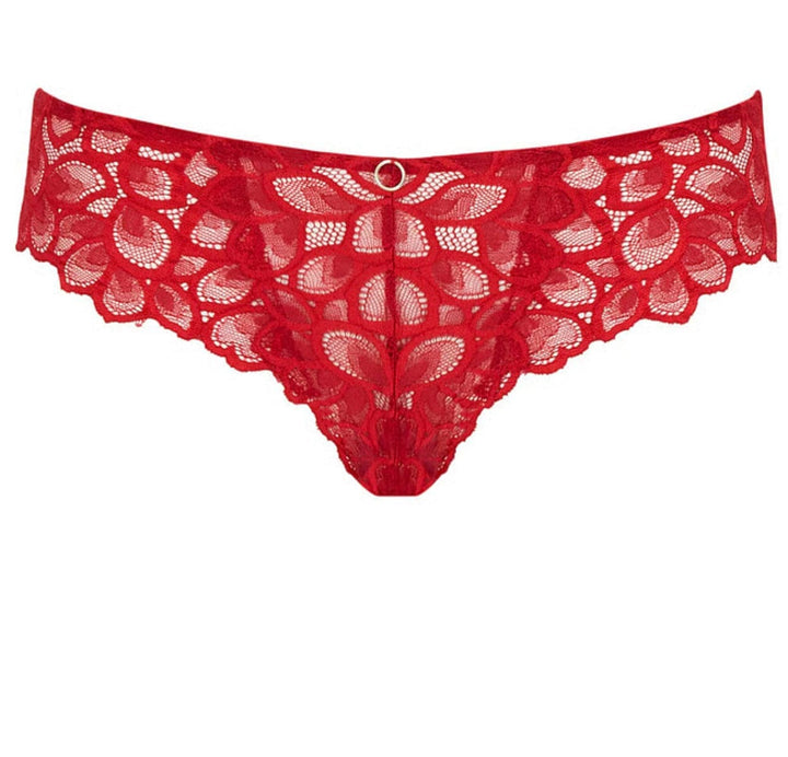 Panache Underwear True Red / UK 8/ US XS Panache Allure Brazilian Panties