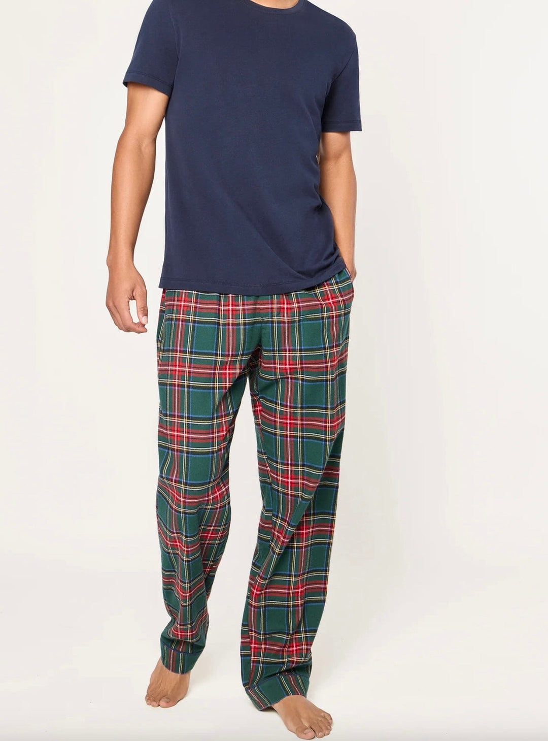 Petite Plume pajama pants Petite Plume Men's Brushed Cotton Pajama Pant- Kensington Tartan