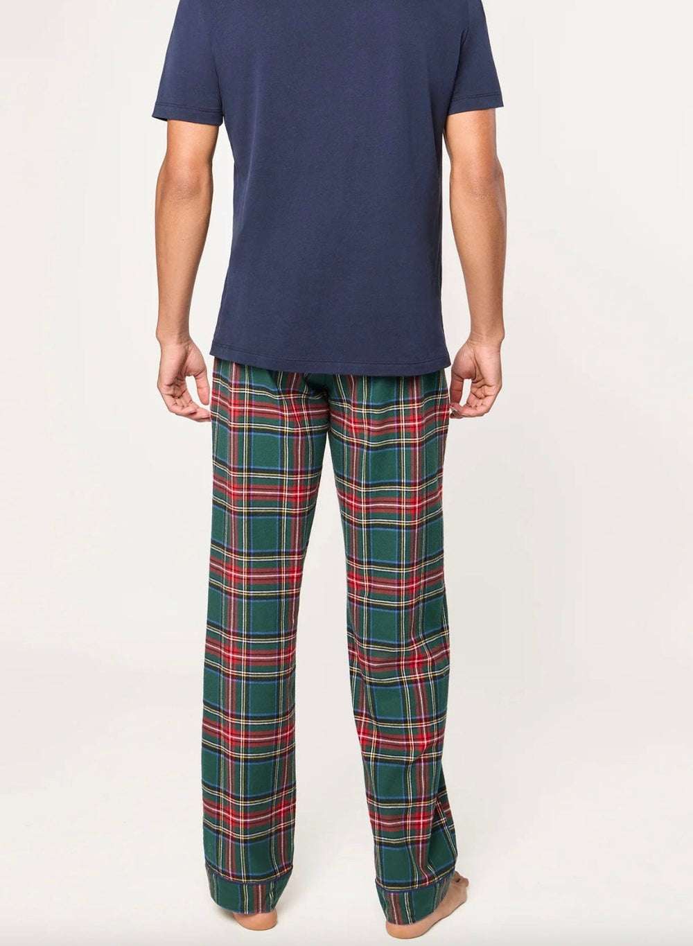 Petite Plume pajama pants Petite Plume Men's Brushed Cotton Pajama Pant- Kensington Tartan